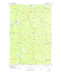 preview thumbnail of historical topo map of Aroostook County, ME in 1965