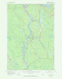 preview thumbnail of historical topo map of Penobscot County, ME in 1960