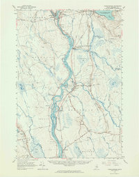 Download a high-resolution, GPS-compatible USGS topo map for Passadumkeag, ME (1964 edition)
