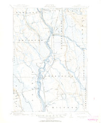 Download a high-resolution, GPS-compatible USGS topo map for Passadumkeag, ME (1950 edition)