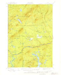 Download a high-resolution, GPS-compatible USGS topo map for Pierce Pond, ME (1958 edition)