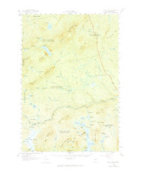 Download a high-resolution, GPS-compatible USGS topo map for Pierce Pond, ME (1965 edition)