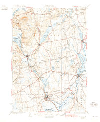 Download a high-resolution, GPS-compatible USGS topo map for Pittsfield, ME (1942 edition)