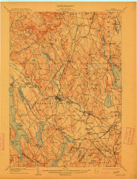 Download a high-resolution, GPS-compatible USGS topo map for Poland, ME (1912 edition)