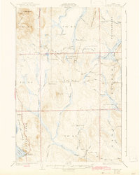 Download a high-resolution, GPS-compatible USGS topo map for Portage, ME (1943 edition)