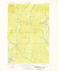 preview thumbnail of historical topo map of Aroostook County, ME in 1929
