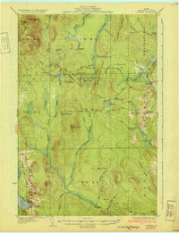preview thumbnail of historical topo map of Aroostook County, ME in 1931