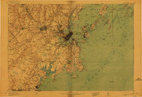 Download a high-resolution, GPS-compatible USGS topo map for Portland And Vicinity, ME (1916 edition)