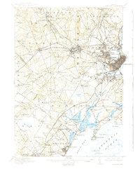 Download a high-resolution, GPS-compatible USGS topo map for Portland, ME (1939 edition)