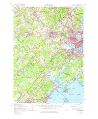 Download a high-resolution, GPS-compatible USGS topo map for Portland, ME (1967 edition)