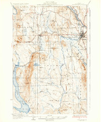 Download a high-resolution, GPS-compatible USGS topo map for Presque Isle, ME (1935 edition)