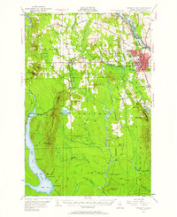 Download a high-resolution, GPS-compatible USGS topo map for Presque Isle, ME (1961 edition)