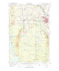 Download a high-resolution, GPS-compatible USGS topo map for Presque Isle, ME (1984 edition)