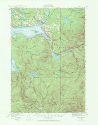 Download a high-resolution, GPS-compatible USGS topo map for Rangeley, ME (1968 edition)