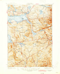 Download a high-resolution, GPS-compatible USGS topo map for Rangeley, ME (1944 edition)