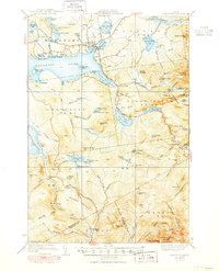 Download a high-resolution, GPS-compatible USGS topo map for Rangeley, ME (1950 edition)