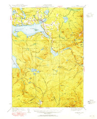 Download a high-resolution, GPS-compatible USGS topo map for Rangeley, ME (1955 edition)