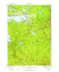 Download a high-resolution, GPS-compatible USGS topo map for Rangeley, ME (1964 edition)