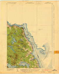 1931 Map of Calais, ME