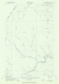 Download a high-resolution, GPS-compatible USGS topo map for Rocky Mountain, ME (1955 edition)
