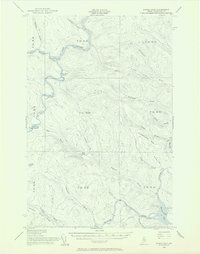 preview thumbnail of historical topo map of Aroostook County, ME in 1955