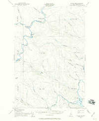 Download a high-resolution, GPS-compatible USGS topo map for Round Pond, ME (1960 edition)