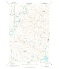 Download a high-resolution, GPS-compatible USGS topo map for Round Pond, ME (1967 edition)
