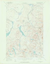 Download a high-resolution, GPS-compatible USGS topo map for Saint John Pond, ME (1962 edition)
