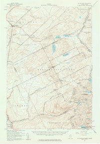 Download a high-resolution, GPS-compatible USGS topo map for Saint Zacharie, ME (1961 edition)