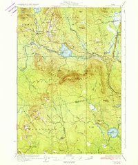 preview thumbnail of historical topo map of Penobscot County, ME in 1934
