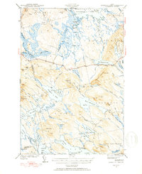 preview thumbnail of historical topo map of Washington County, ME in 1941