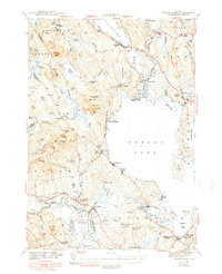 Download a high-resolution, GPS-compatible USGS topo map for Sebago Lake, ME (1949 edition)