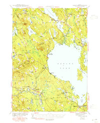 Download a high-resolution, GPS-compatible USGS topo map for Sebago Lake, ME (1949 edition)