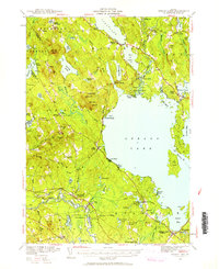 Download a high-resolution, GPS-compatible USGS topo map for Sebago Lake, ME (1959 edition)