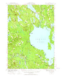 Download a high-resolution, GPS-compatible USGS topo map for Sebago Lake, ME (1965 edition)