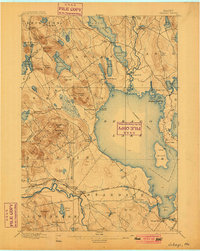 Download a high-resolution, GPS-compatible USGS topo map for Sebago, ME (1900 edition)
