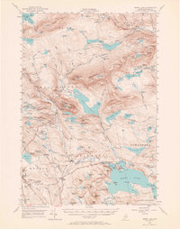 preview thumbnail of historical topo map of Piscataquis County, ME in 1950