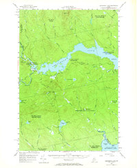 Download a high-resolution, GPS-compatible USGS topo map for Seboomook Lake, ME (1970 edition)