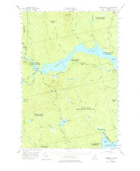 Download a high-resolution, GPS-compatible USGS topo map for Seboomook Lake, ME (1977 edition)
