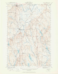 Download a high-resolution, GPS-compatible USGS topo map for Sherman, ME (1965 edition)