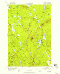 Download a high-resolution, GPS-compatible USGS topo map for Shin Pond, ME (1958 edition)