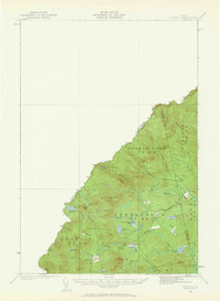 Download a high-resolution, GPS-compatible USGS topo map for Skinner, ME (1961 edition)