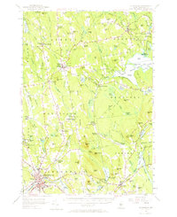 Download a high-resolution, GPS-compatible USGS topo map for Skowhegan, ME (1965 edition)