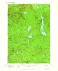 Download a high-resolution, GPS-compatible USGS topo map for Spencer Lake, ME (1965 edition)
