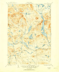 Download a high-resolution, GPS-compatible USGS topo map for Spencer, ME (1951 edition)