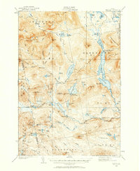 Download a high-resolution, GPS-compatible USGS topo map for Spencer, ME (1958 edition)