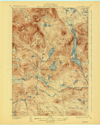 Download a high-resolution, GPS-compatible USGS topo map for Spencer, ME (1932 edition)
