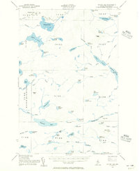 Download a high-resolution, GPS-compatible USGS topo map for Spider Lake, ME (1956 edition)