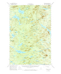 Download a high-resolution, GPS-compatible USGS topo map for Spider Lake, ME (1987 edition)