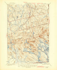 Download a high-resolution, GPS-compatible USGS topo map for Springfield, ME (1945 edition)